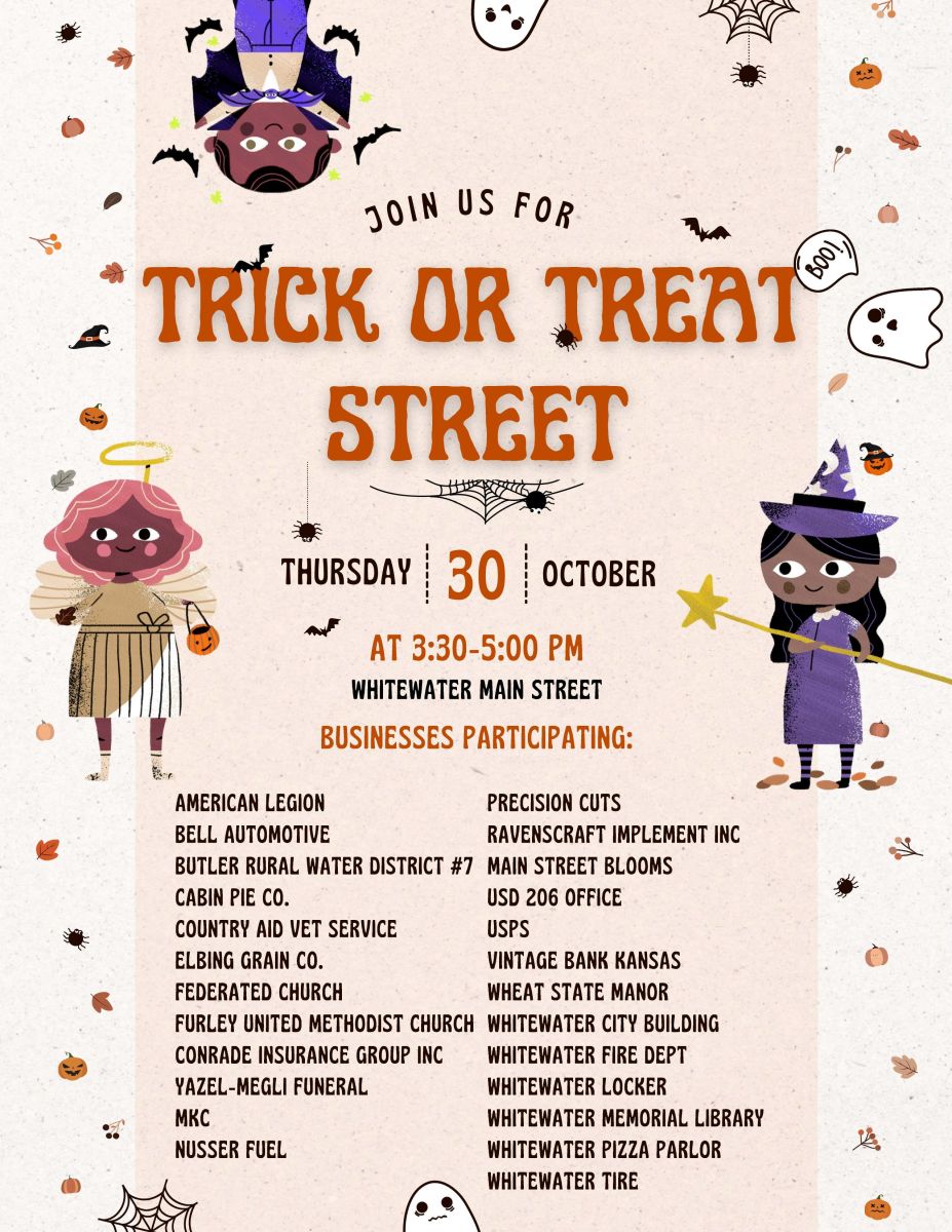 2025 flyer for Trick or Treat Street Oct 30, 3:30-5pm