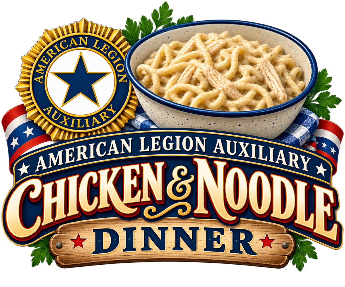 Legion Aux. Annual hosts a Chicken Noodle Dinner
