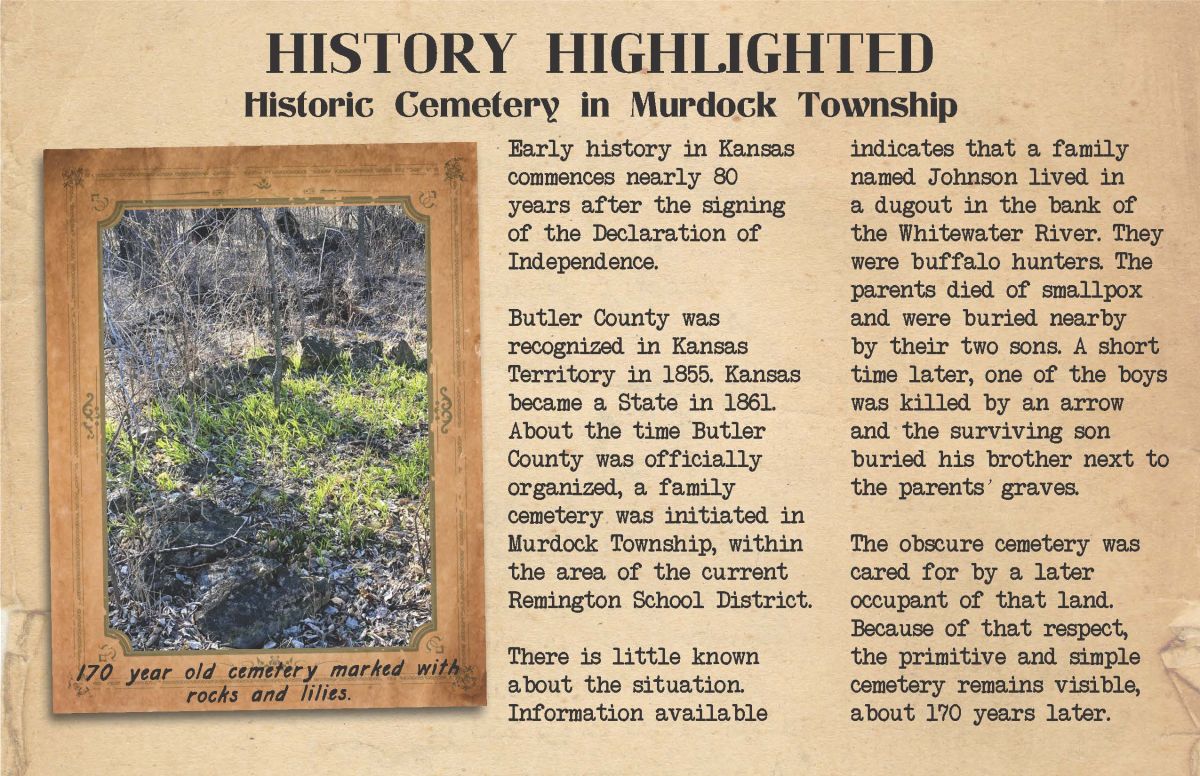HIstoric Cemtery in Murdock Township