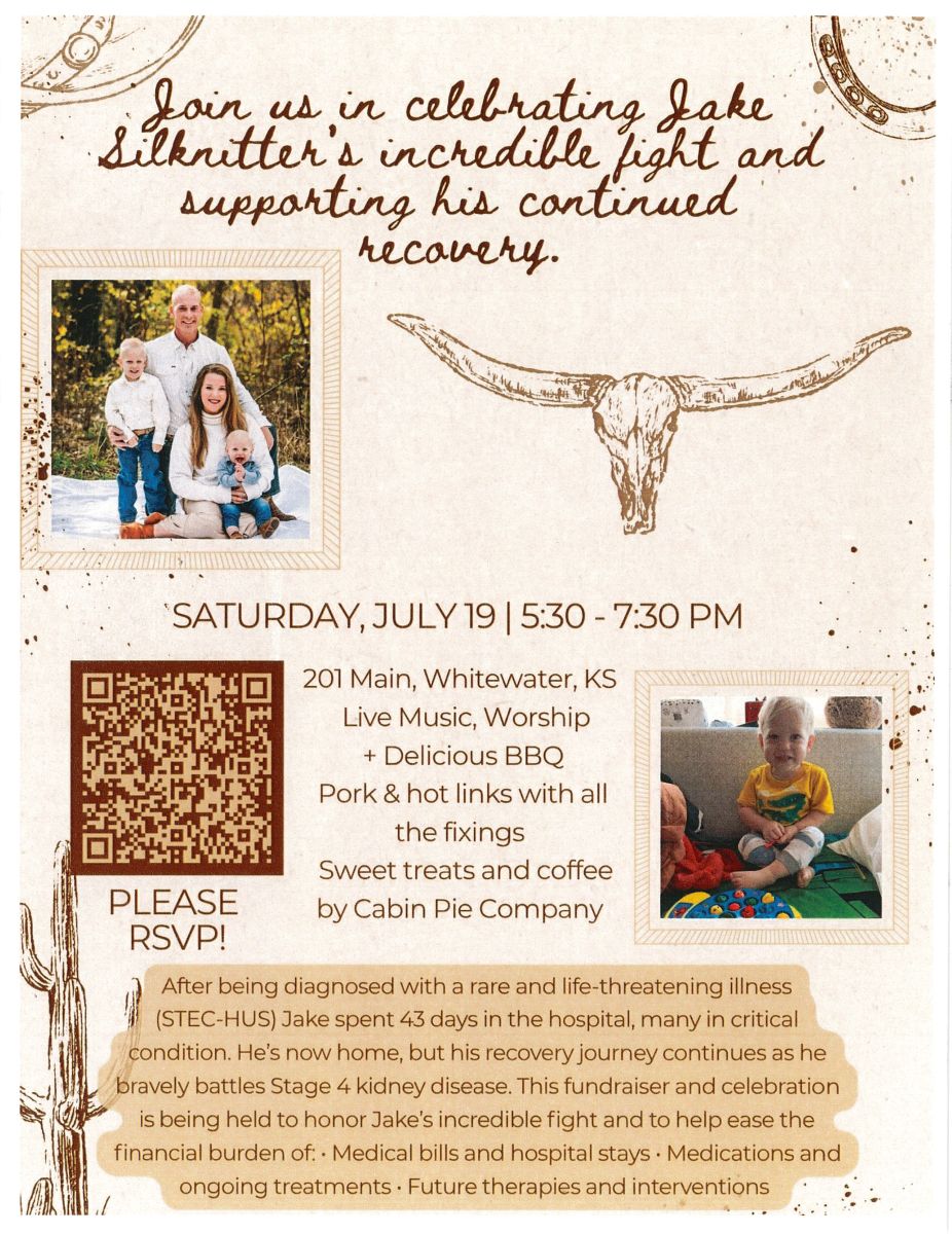 Flyer for Fundraiser event at 201 Main July 19