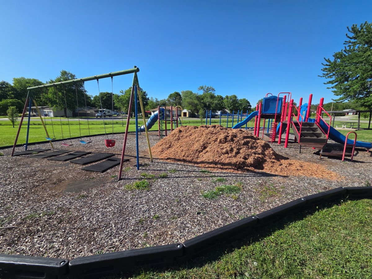 Pile of Mulch at the Park