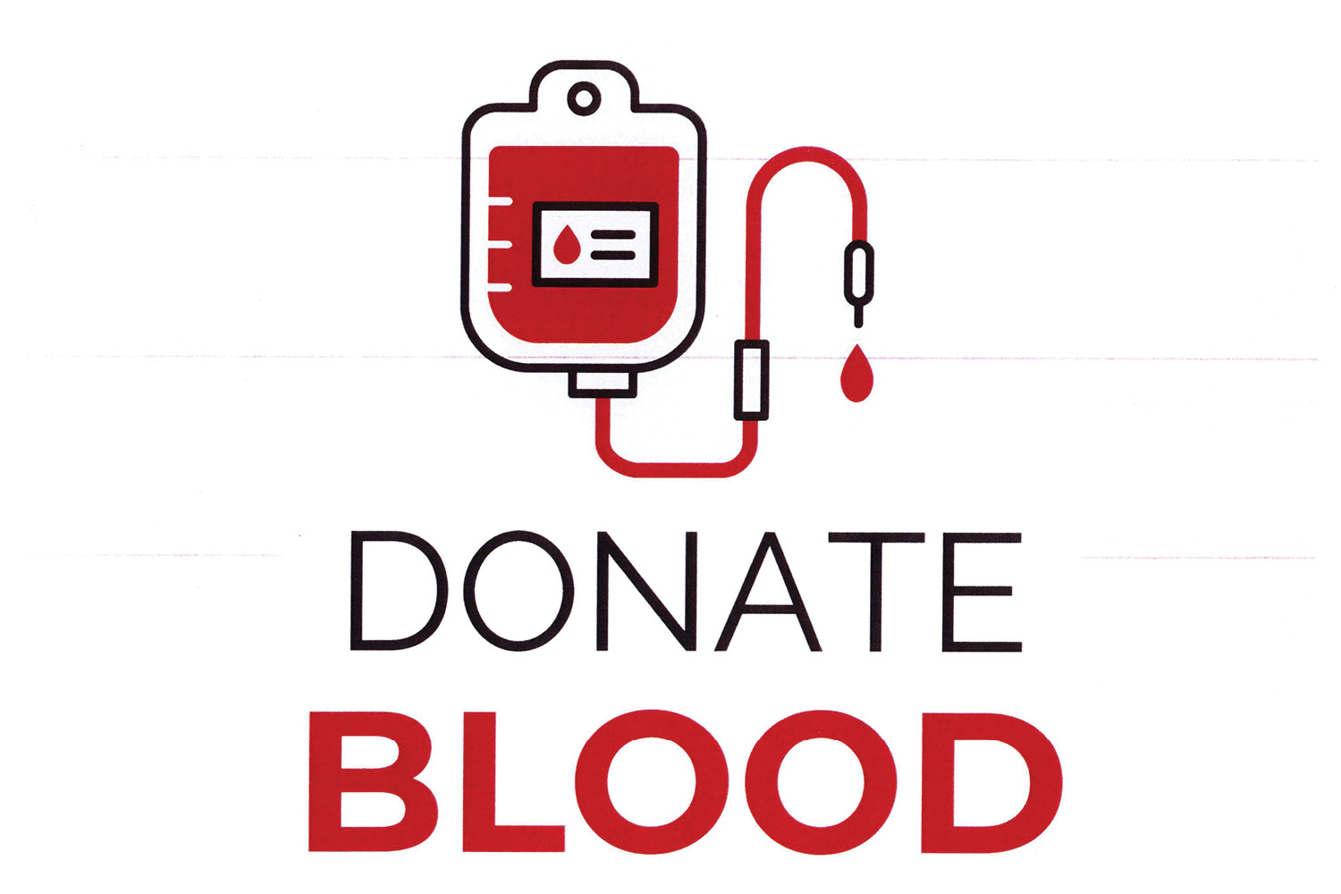 blood bag, blood drive flyer, Nov 12 at RHS