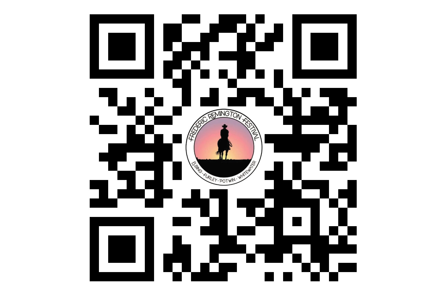 QR Code for Fred Fest page